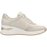 Rieker Sneakers met zijrits, vrijetijdsschoen, veterschoen, smalle vorm