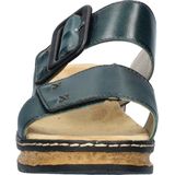 Rieker dames sandaal - Donkergroen