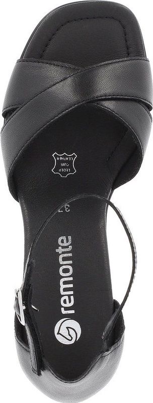 Remonte hak sandaal D1K50-00 Zwart