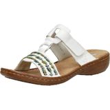 Rieker -Dames - wit - slippers muiltjes