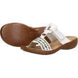 Rieker -Dames - wit - slippers muiltjes