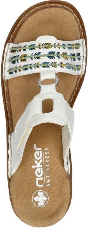 Rieker -Dames - wit - slippers muiltjes