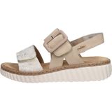 Rieker - Sandaal - Lichtgewicht - Imitatieleer - Metallic Coating