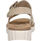 Rieker - Sandaal - Lichtgewicht - Imitatieleer - Metallic Coating