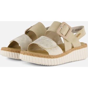 Rieker - Sandaal - Lichtgewicht - Imitatieleer - Metallic Coating