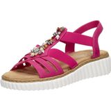 Rieker Sandalen Plat Sandalen Plat - fuchsia