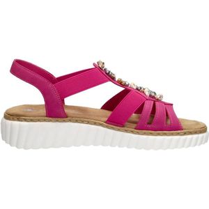 Rieker FSK Damen Sandalen für Damen, pink, Gr. 43 EU