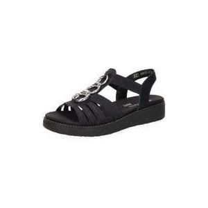 Remonte Sandale, Sommerschuh, Sandalette, Keilabsatz, mit praktischen Gummizügen
