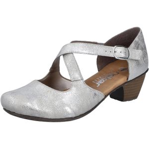 Rieker Dames 41781 lage schoenen, zilver., 40 EU
