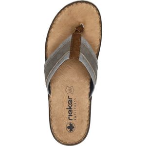 Rieker - Artikel 21095 - Teenslippers - Mandel/Dunst/Fog