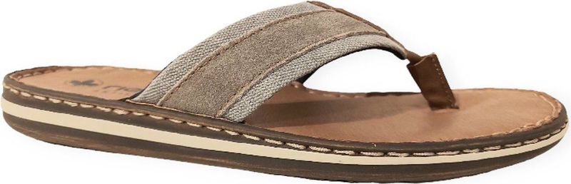 Rieker Zehentrenner, Sommerschuh, Schlappen, Poolslides, Badeschuh, mit Leder-Innensohle
