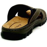 Rieker - 25093 - Slippers - Tabak/Zwart