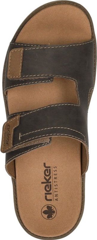 Rieker - 24394 - Slippers - Tabak/Nuss - Gezondheidsslippers
