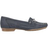 Rieker Mokassin, Slipper, Sommerschuh mit toller Schmuckspange