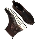 Remonte - Dorndorf - Damesboots - Bruin - Elastisch Materiaal - Ritssluiting