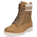 Remonte - D0W77 Veterboots - Cognac - Nubuck - Comfortabel en Stijlvol