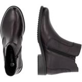 Remonte - Chelsea-boots - Donkerbruin/Metallickleur - Blokhak - Ritssluiting