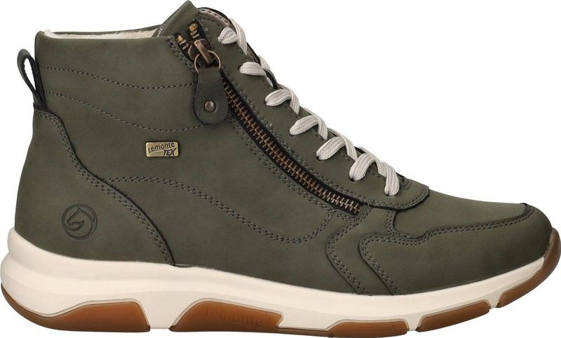 Remonte - Veterboots - Groen - Nubuck Leer
