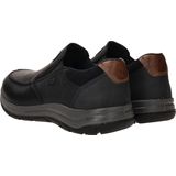 Rieker - Instappers - Zwart - RiekerTEX - Elastische Sluiting