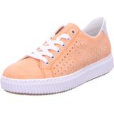 Rieker - M3901 - Damessneakers - Oranje - Synthetisch