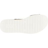 Remonte - ELLE-Collection - Sandalen - Zwart/crème - Klittenbandsluitingen