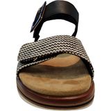 Remonte Keilsandalette "ELLE-Collection", Sommerschuh, Sandale, Komfortschuh mit praktischen Klettverschlüssen