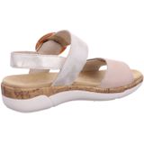 Remonte - Dames - Sandalen - Beige - Goud Metallic - Comfortabel en Verstelbaar