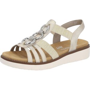 Remonte D2073 damessandalen, schelp beige goud 60, 36 EU