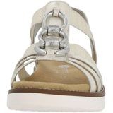 Remonte Dames D2073 sandalen, schelp/beige-goud / 60, 38 EU, schelp beige goud 60, 38 EU