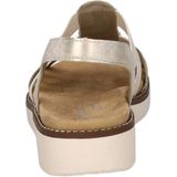 Remonte - D2073 - Damessandalen - Schelp Beige Goud - Hoogwaardig Imitatieleer