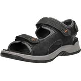 Rieker - 26951 - Herensandalen - Zwart - Zachte Binnenzool - Comfortbreedte