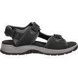 Rieker - 26951 - Herensandalen - Zwart - Zachte Binnenzool - Comfortbreedte