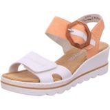 Rieker sandalen voor dames 67476, grootte:38, kleur:Oranje