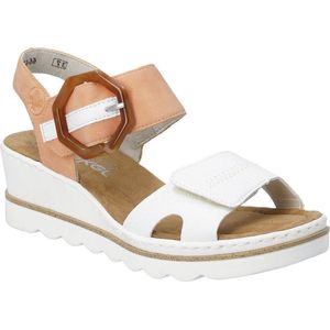 Rieker -Dames - perzik roze - sandalen