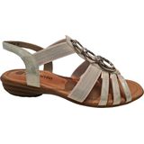 Remonte Riemchensandale, Keilabsatz, Sommerschuh, Sandalette mit Gummizügen
