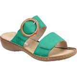 Rieker - Open Teen - Groen - Textiel