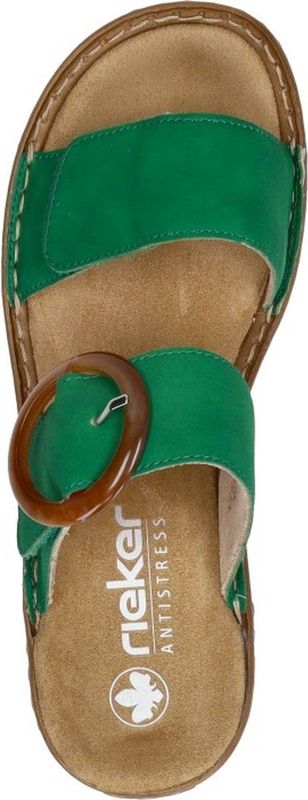 Rieker - Open Teen - Groen - Textiel