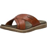 Rieker - Heren Slipper - Zwart - Leer