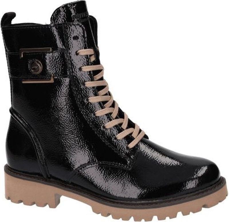 Remonte - Dames Schoenen - Zwart - Veterboots - Waterdicht