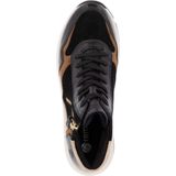 Remonte - Hoge Sneaker - Zwart Multi - Leer en Imitatieleer