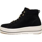 Sneakers - D1C70 - Effen - Suède - Uitneembare Zool - Snoersluiting