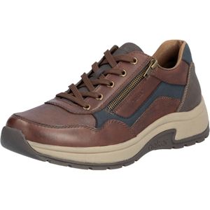 Rieker Sneaker, Freizeitschuh, Halbschuh, Schnürschuh mit gepolstertem Schaftrand