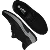 Rieker - Instappers - Zwart - Elastische Sluiting - Uitneembaar Voetbed