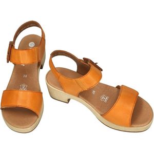 Remonte -Dames - oranje - sandalen