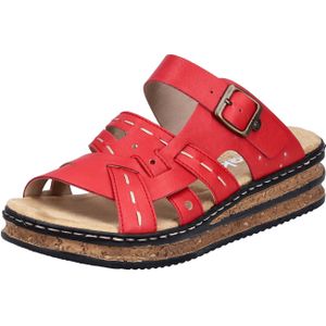 Dames Slippers Rieker Rieker 62976-33 rood rood