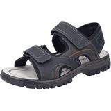 Rieker - 25053 - Sandalen - Zwart - Kunstleer - Klittenband