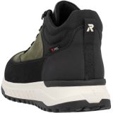 RRieker - R-Rieker - Sneakers - Kaki/Zwart - Vrijetijdsschoenen met TEX-membraan