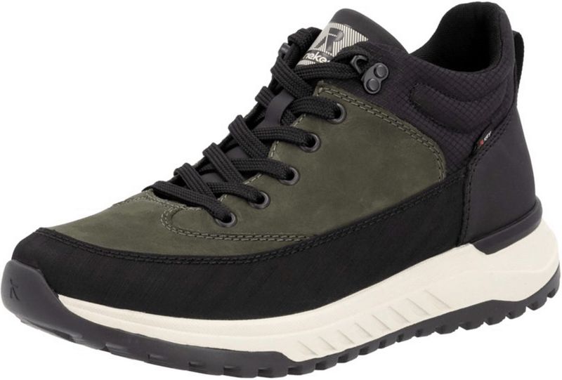 RRieker - R-Rieker - Sneakers - Kaki/Zwart - Vrijetijdsschoenen met TEX-membraan