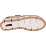 Rieker - 49958 - Blotevoetenschoen - Beige - Echt Leer