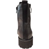 Klassieke Enkellaarzen - Zwart - Leer - Blokhak